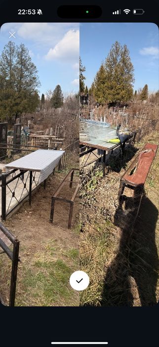 Прибирання на цвинтарі Прибираня на кладовищі Уборка на кладбище Київ