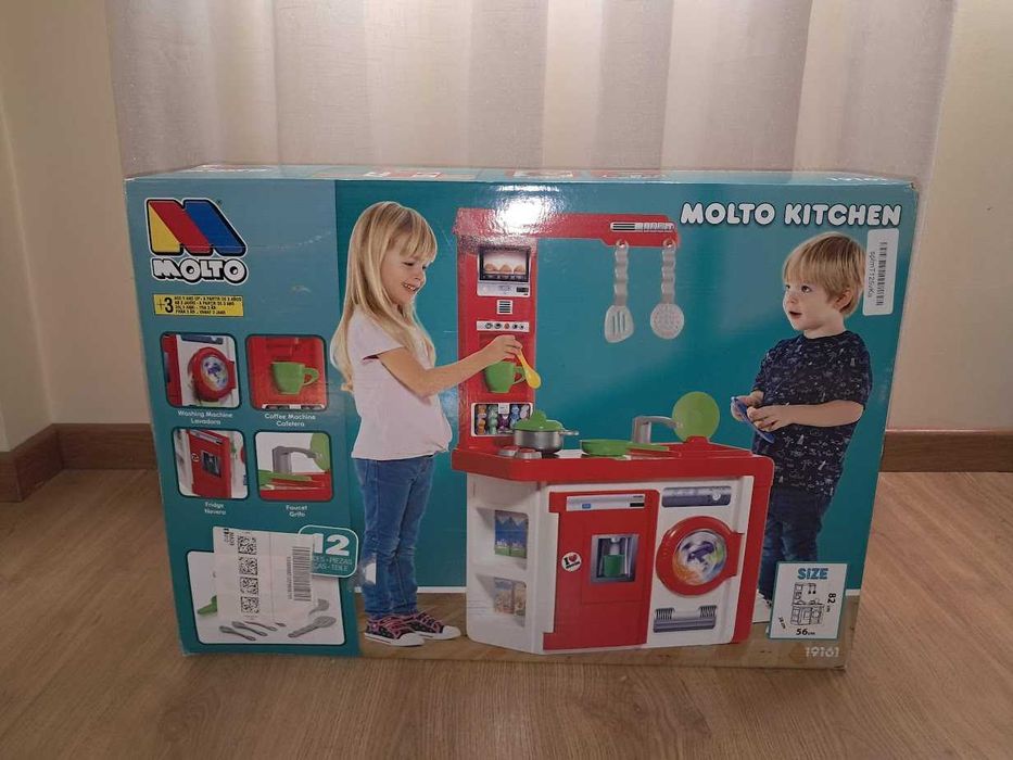 Cozinha infantil molto com Caixa