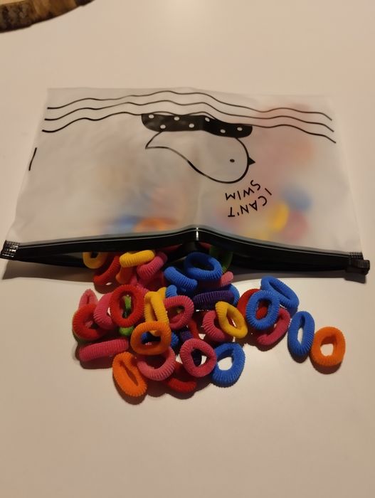 Gumki do włosów 100 sztuk
