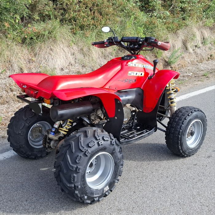 Moto 4 Polaris Scrambler 500 matricula