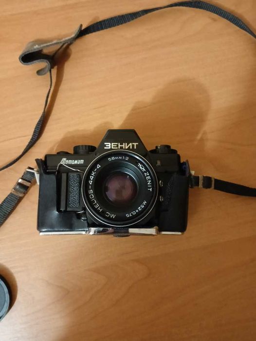 Зенит-Автомат + МС Геліос-44К-4 58mm — ретро фотоапарат раритетний