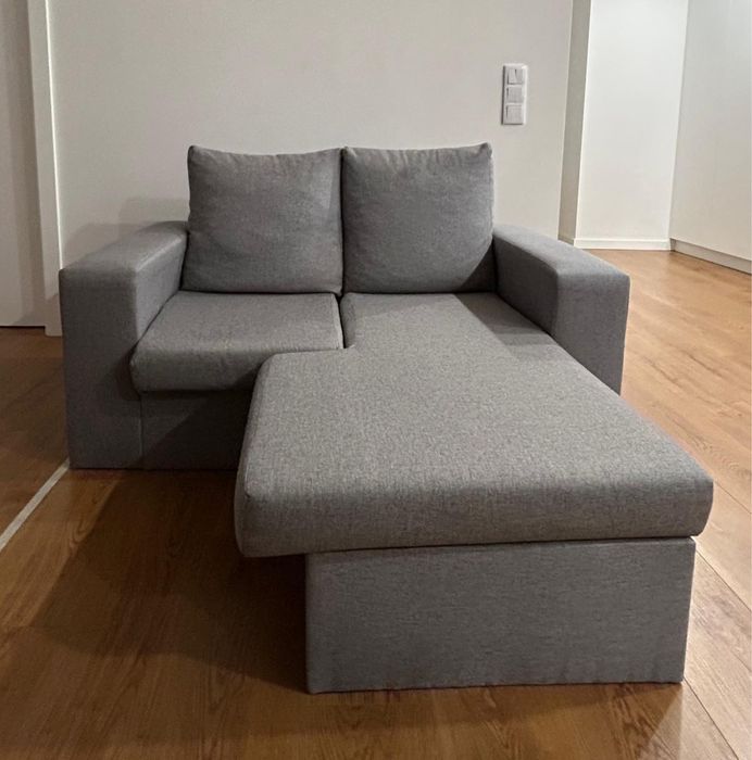 Sofá de 2 Lugares com Chaise Longue