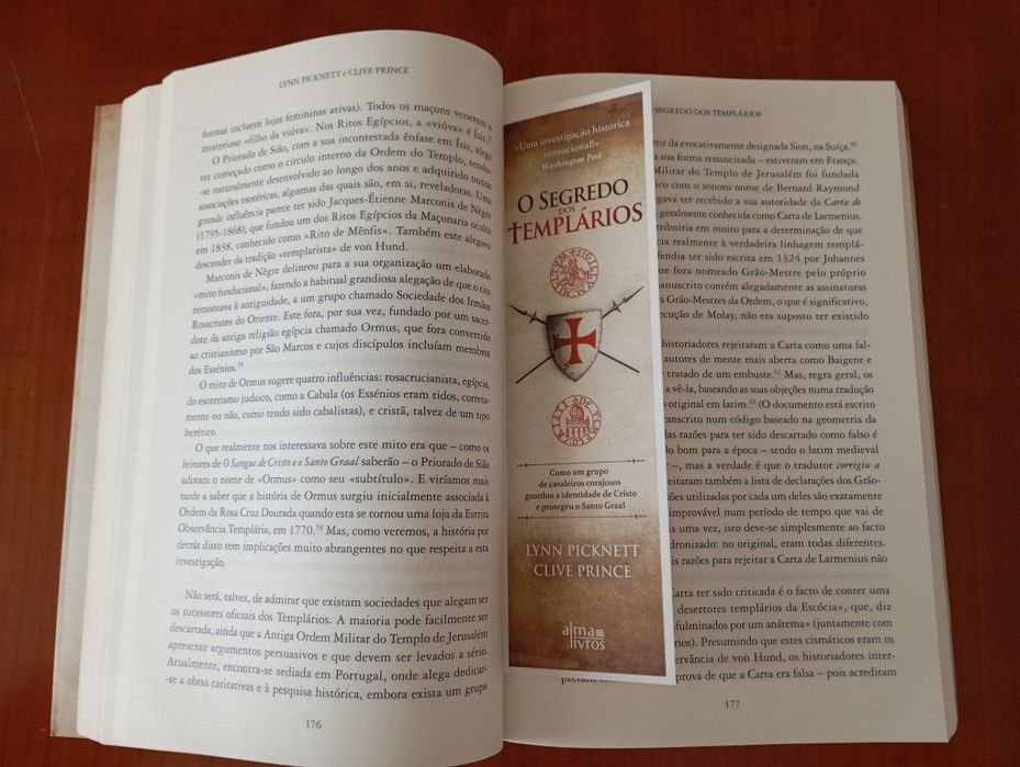 Livro O Segredo dos Templários