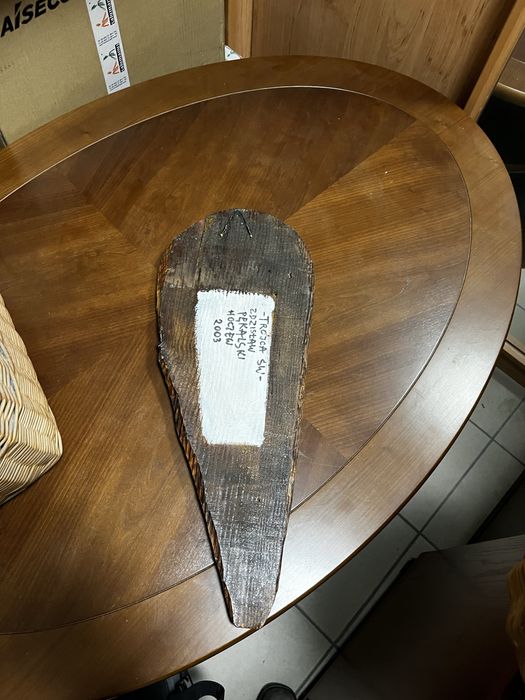 Trójca Świeta - Zdzisław Pękalski obraz na desce