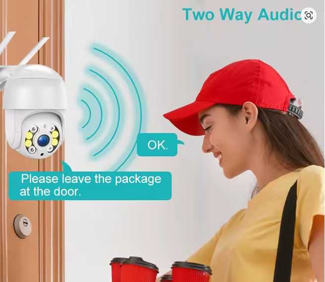 8mp 4k câmera ip 5mp speed dome auto tracking ptz câmera inteligente de casa ao ar livre sem fio wi-fi monitor de câmera de vigilância