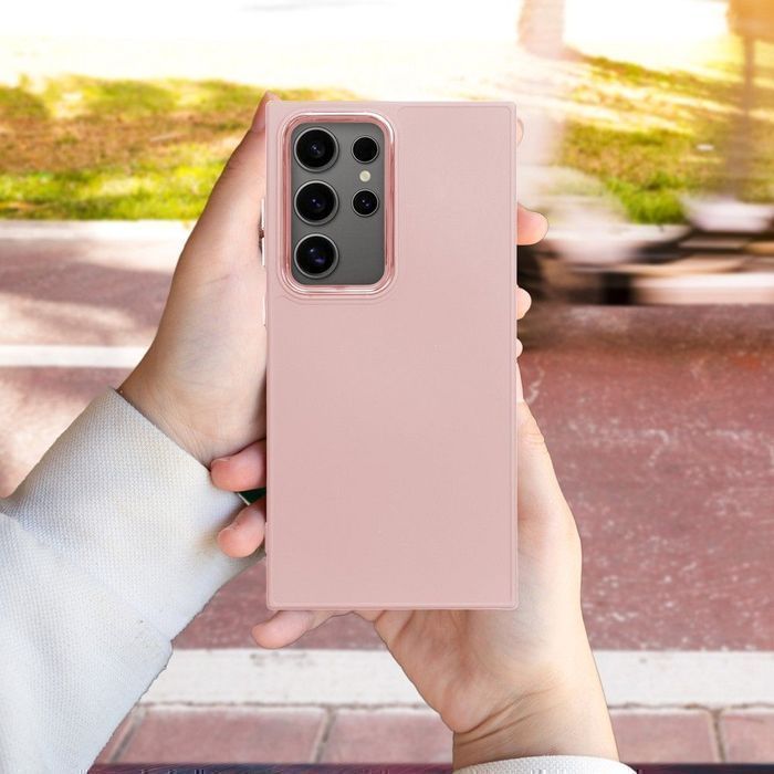 Futerał FRAME do SAMSUNG A26 5G pudrowy róż