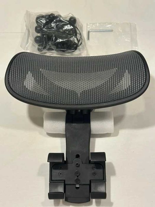 Apoio de Cabeça compatível Cadeira Herman Miller Aeron (Classic / Remastered) Preto