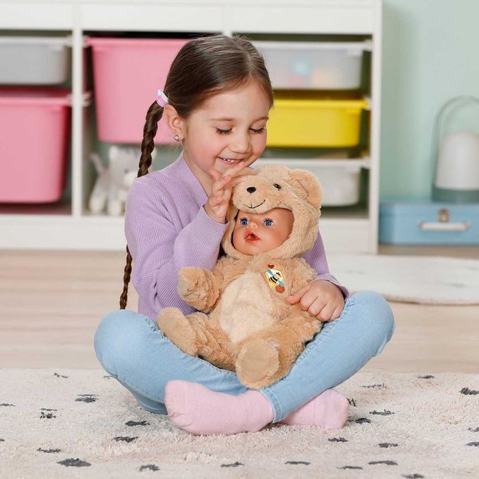 Лялька BABY BORN – Емма в костюмі ВЕДМЕДИКА (43 cm), 837115