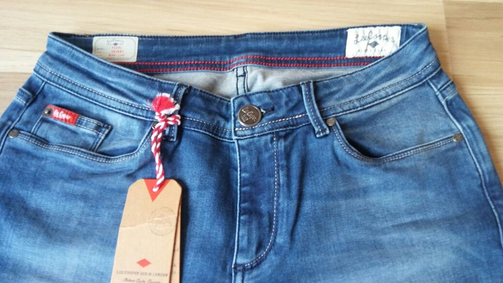 Spodnie jeansy, dżinsy, Lee Cooper, skinny, W29 L30, nowe