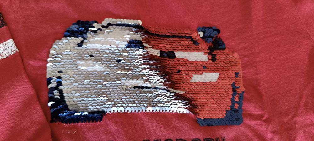 Lote 3 peças: 2 sweatshirts + 1 t-shirt