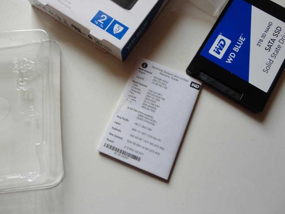Disco SSD Sata 2.5” WD Blue 2TB