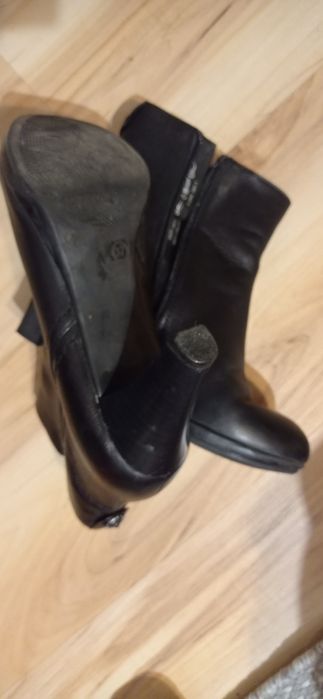 Botki ze skóry naturalnej rozmiar 36/37