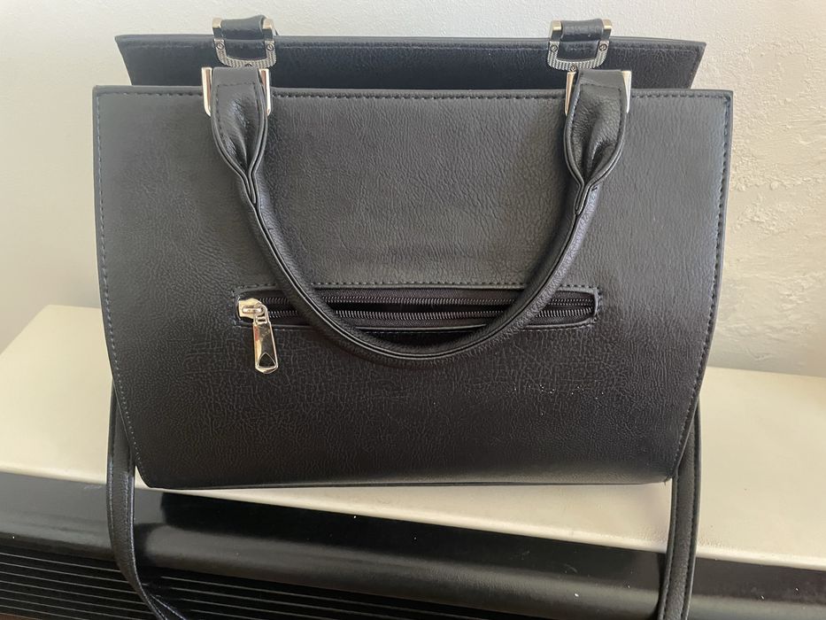 Сумка жіноча каркасна синього кольору