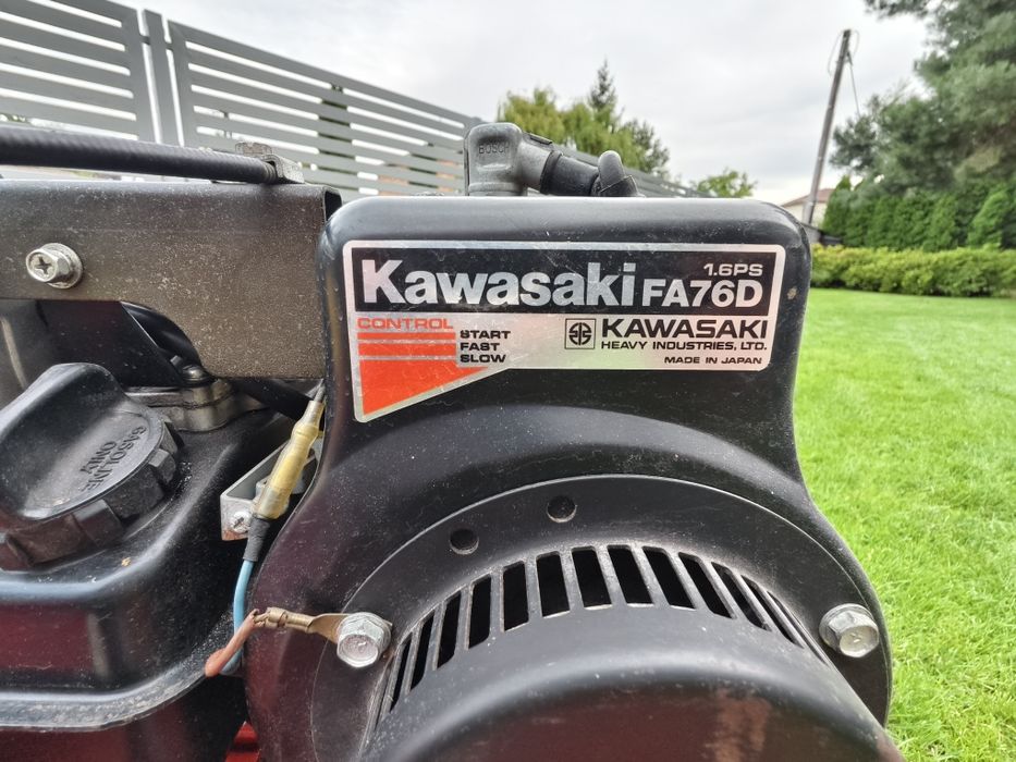 Wertykulator spalinowy Wolfgarden silnik Kawasaki