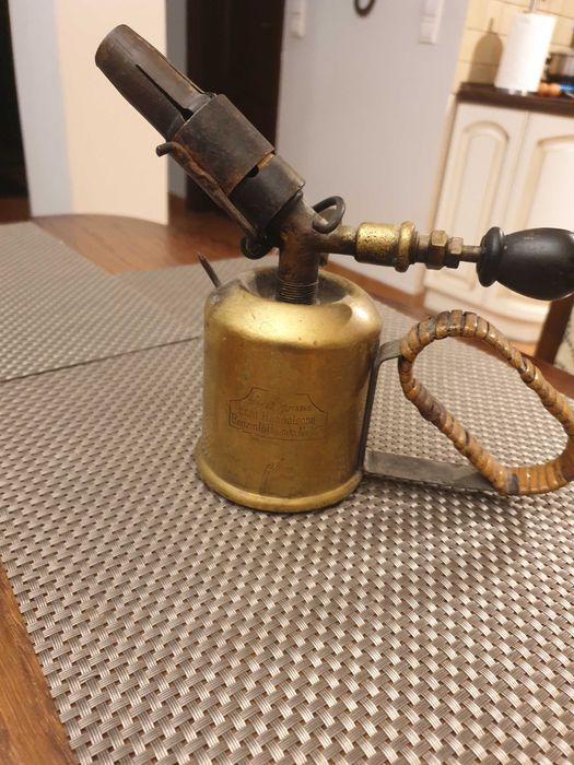 Stara niemiecka benzinlötlampe
