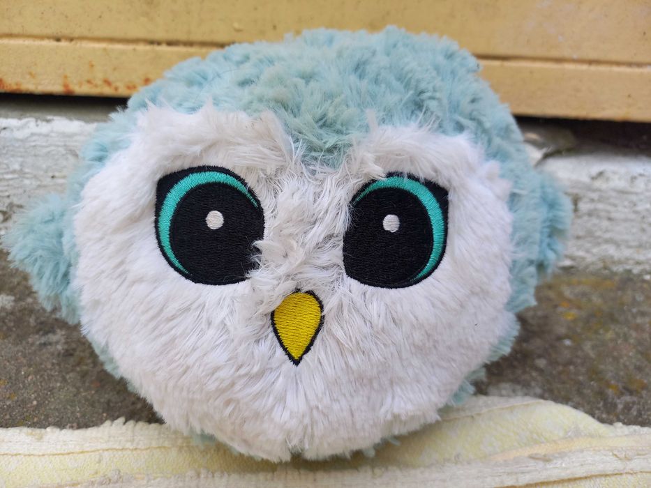 Peluche Forma Coruja para Bebé Brincar