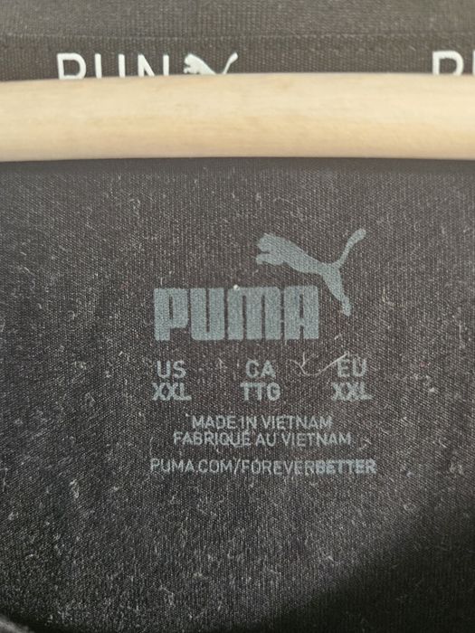 Koszulka sportowa Puma XXL XXXL czarna techniczna super stan LATO