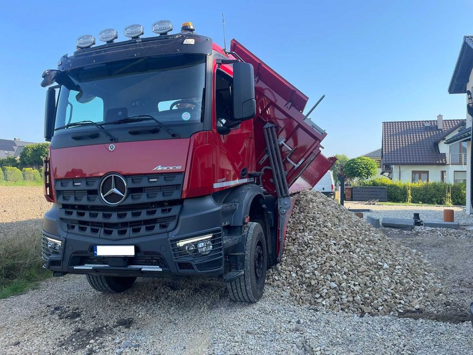 Materiały sypkie z dostawą do klienta