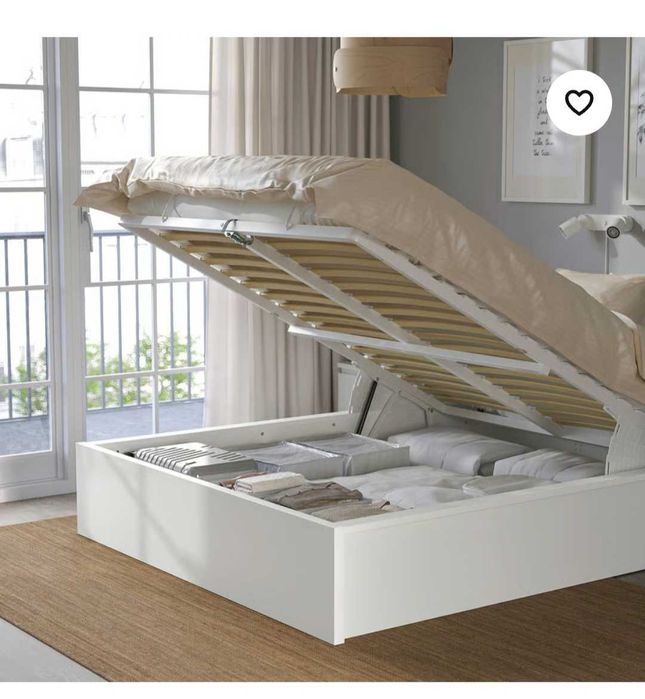 Quarto IKEA MALM c/ Arrumação (Cama 160x200) - Novo em Caixa