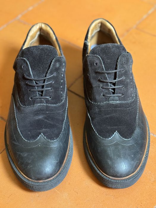 Sapatos pretos Filipe Sousa em muito bom estado