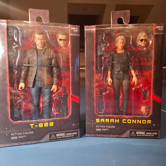 Figurka NECA T-800 Terminator i Sarah Connor