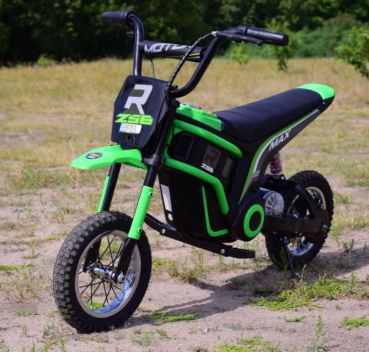Autko motorek WIELKI MOTOR CROSSOWY na akumulator dla dzieci jeździk