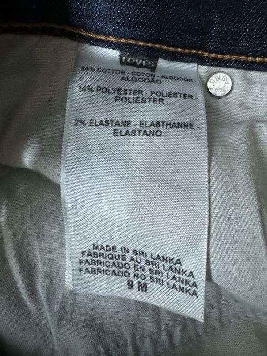 Levi’s curvy cut 528 jeansy spodnie jeansowe dżinsy