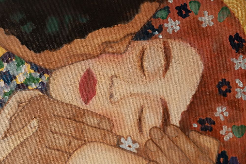 Pocałunek G.Klimt obraz olejny