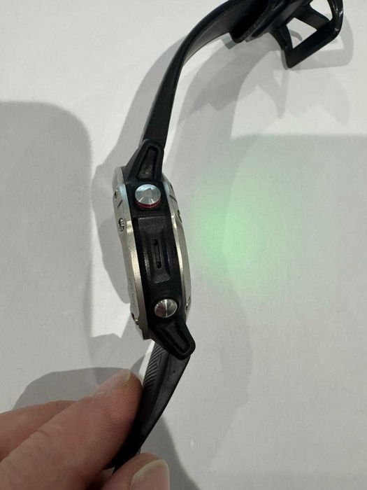 Garmin Fenix 6 Prateado com barcelete Preta