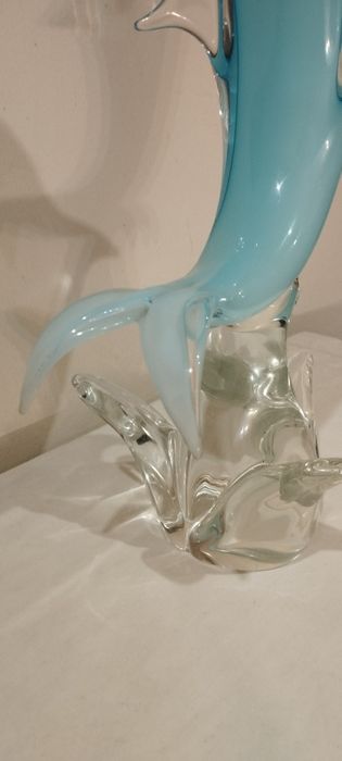 Golfinho em cristal Murano