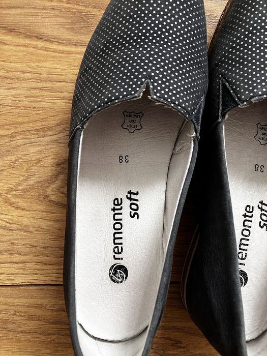 Buty skórzane Remonte 38
