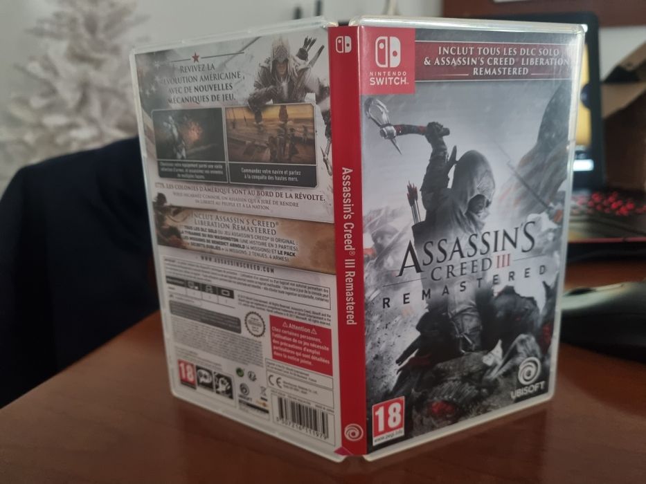 Nintendo switch assassin's creed 3 remastered