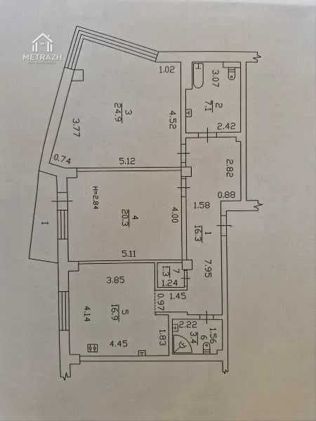 Продажа 2х комнатной квартиры 93 м2 Ремонт  МЕБЕЛЬ Техника ЖК АТОЛЛ