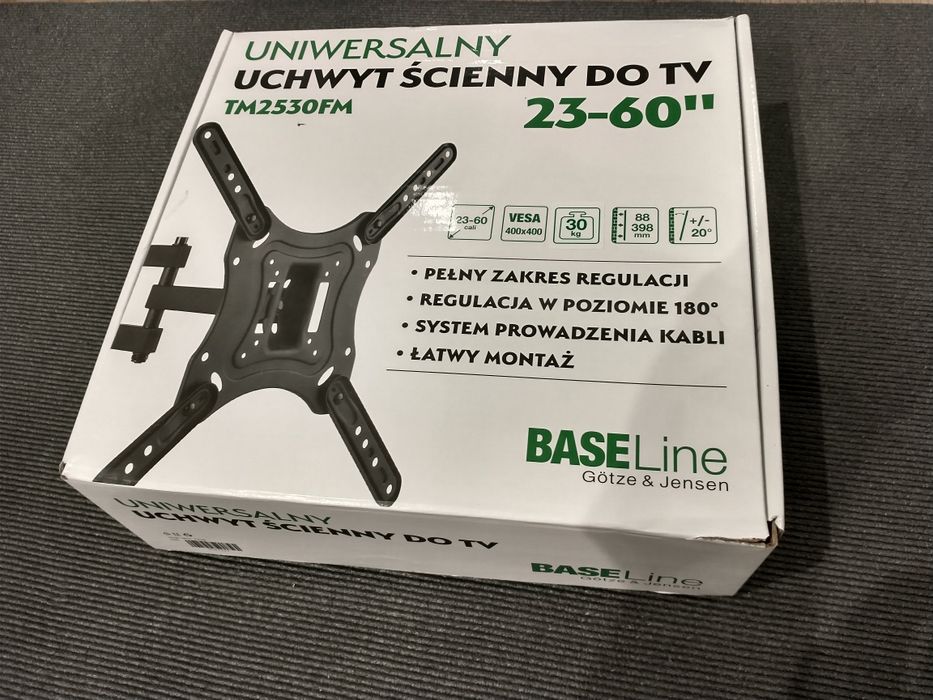 Uchwyt do TV 23-60 cali marki GÖTZE & JENSEN TM2530FM.  Minus 185zł!