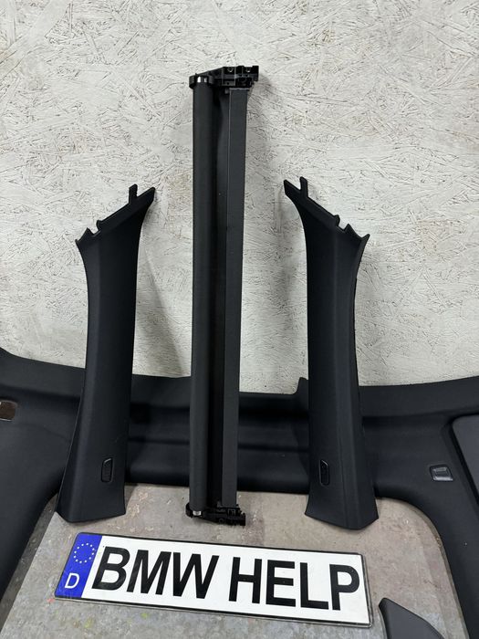 Чорна стеля BMW 2 F44 М235 Черный потолок Шторка Панорама anthrazit