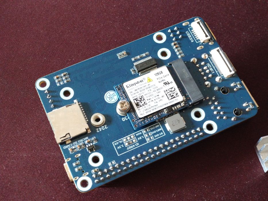 Raspberry pi 4 2gb/32gb + SSD 128gb