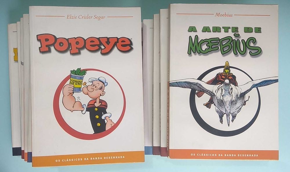 Os Clássicos da Banda Desenhada - 2,50 EUR cada livro.