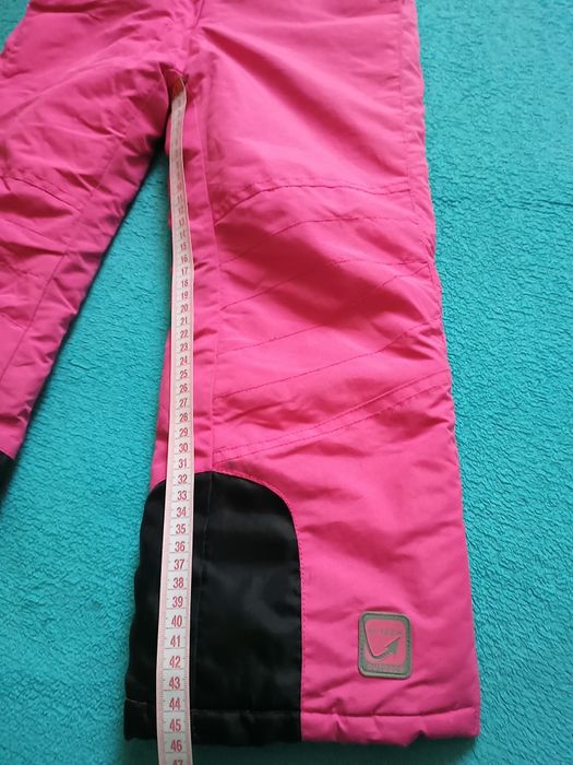 Дитячий зимовий лижний напівкомбінезон 110 розмір