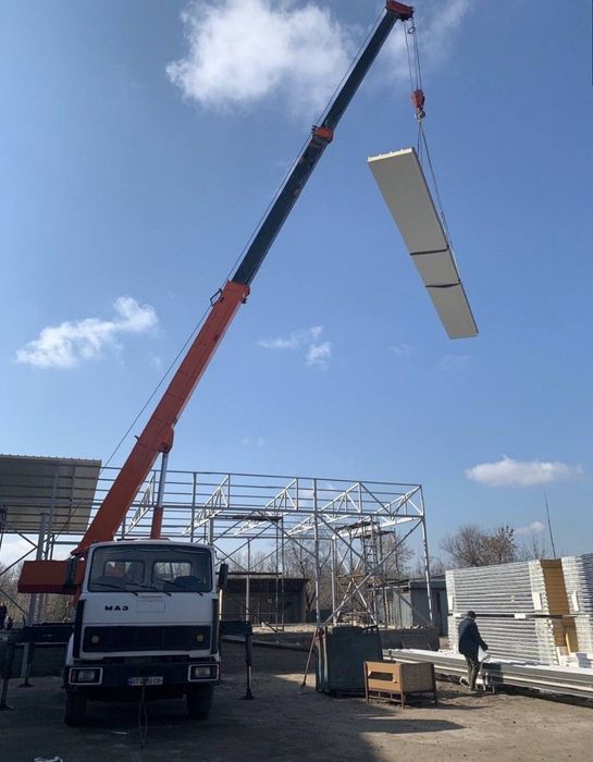 Автокран 15/18 тонн 21 метер услуги аренда