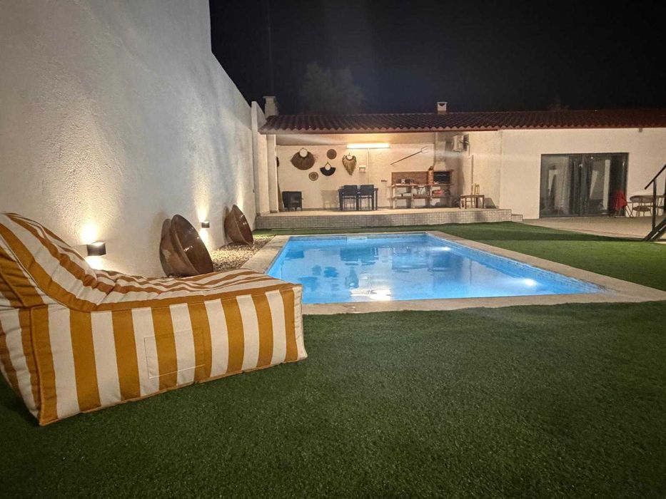 Casa de férias no Ribatejo com piscina e churrasqueira até 7 pessoas