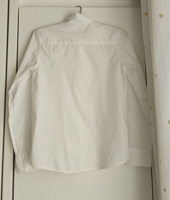 Biała koszula chłopięca H&M, 134