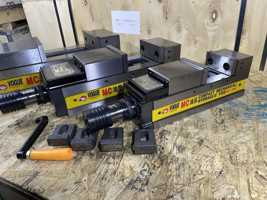 Лещата прецизійні гідравлічні механічні СHV 100-200 мм