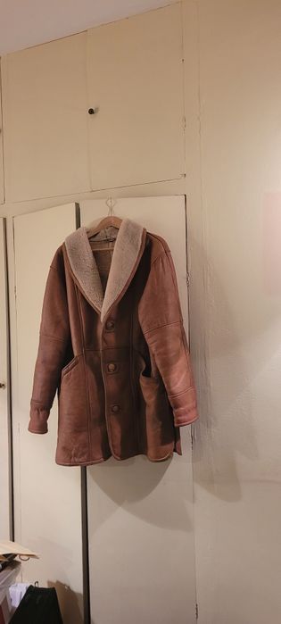 Kożuch męski duży