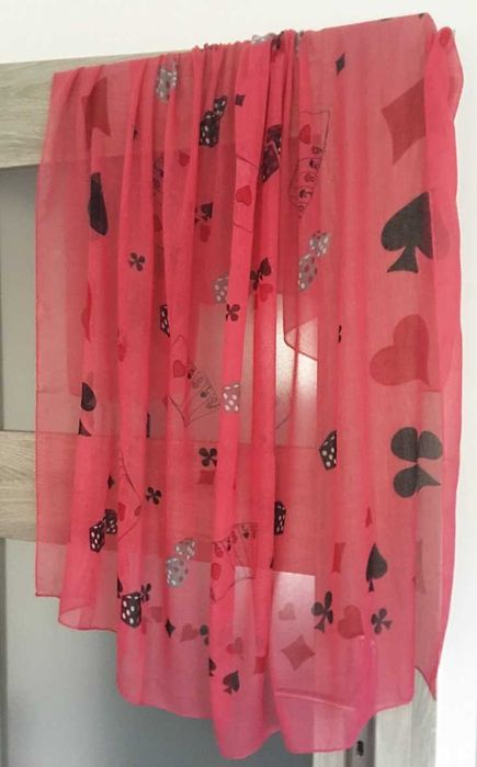 Cienka chusta/ pareo  140 x 140