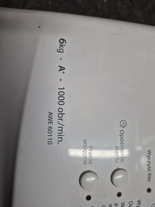 Pralka Whirpool AWE60110 części panel silnik