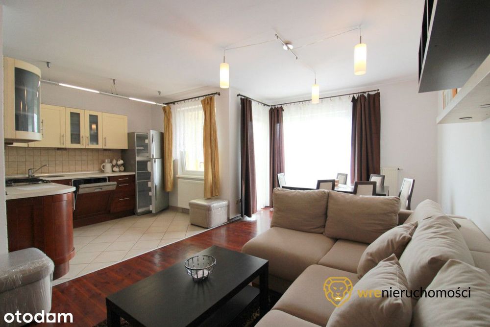 Dwupoziomowe 3-pokojowe mieszkanie z 2 łazienkami