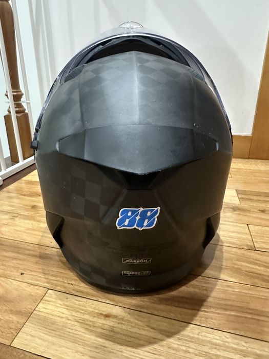 Capacete Modular LS2 FF313 Vortex Solid Matte Carbon
