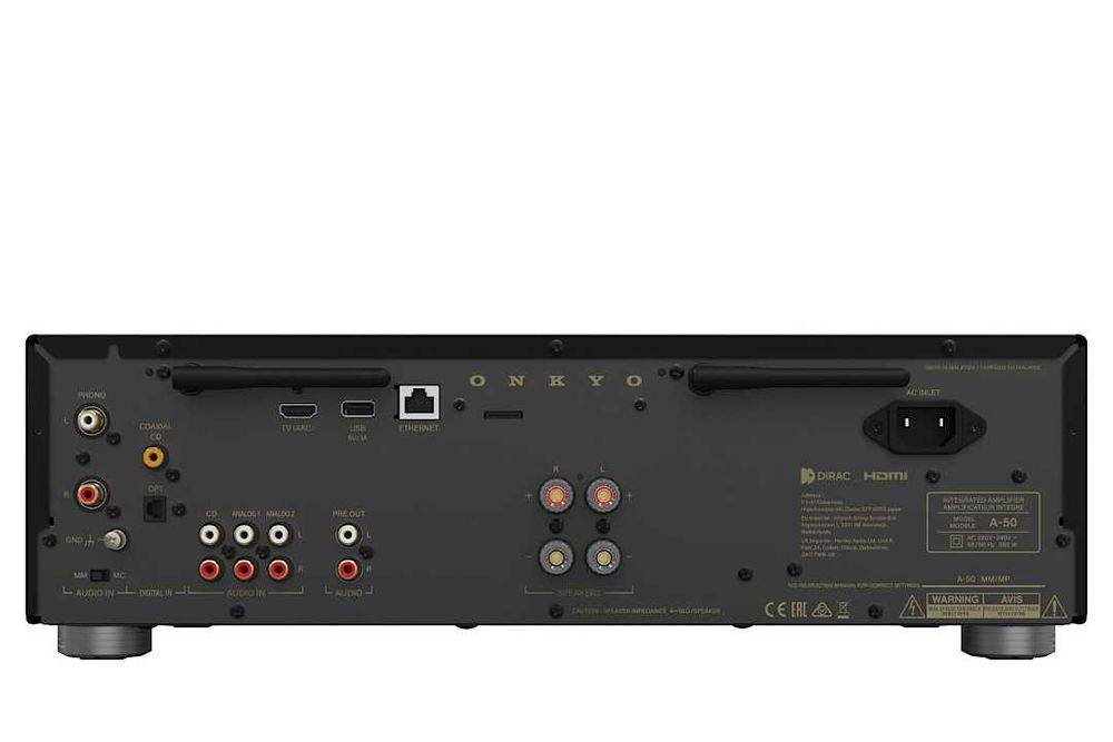 Wzmacniacz sieciowy Onkyo Icon A-50 z Dirac, HDMI ARC