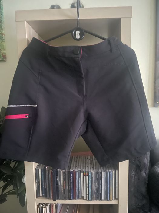 Spodenki softshell czarne Crane S z metki