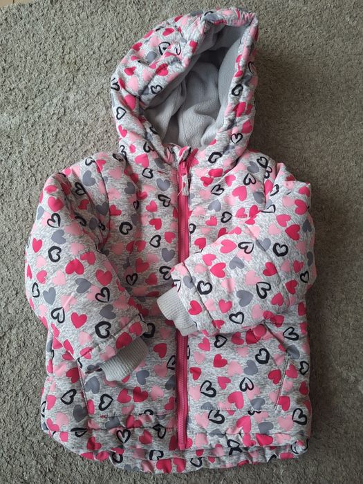 Kurtka zimowa dziewczeca r.98